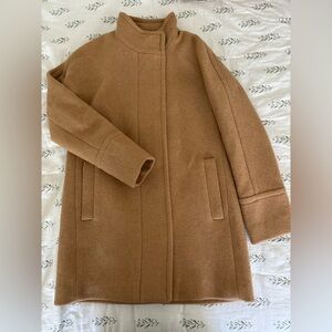 JCrew City Coat in Acorn